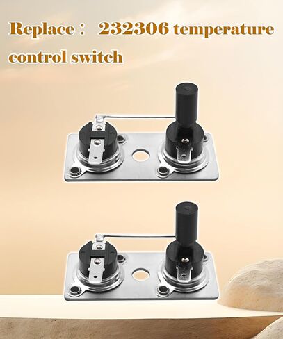 مفتاح ترموستات سخان الماء RV متوافق مع الضواحي 232306 ، أجزاء سخان المياه RV 120 فولت T -Stat/Limi -2pcs in Kuwait