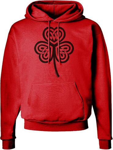 TOOLOUD Celtic Knot Irish Shamrock Hoodie Sweatshirt in Kuwait