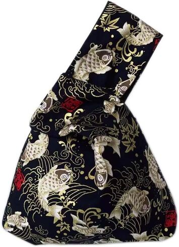 اليابانية اليابانية Yukata Kimono Crane حقيبة اليد حقيبة المعصم - حقيبة حقيبة حقيبة مقبض عملة معدنية للنساء in Kuwait