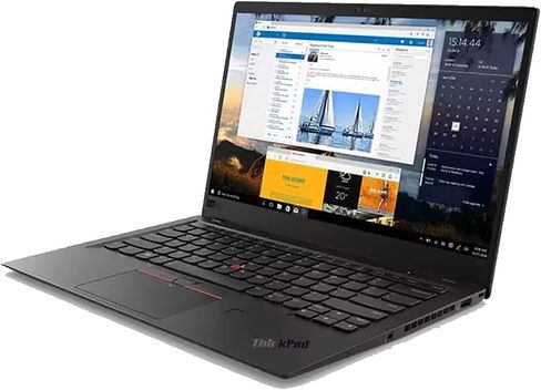 لينوفو ثينك باد X1 كاربون (الجيل السادس) - ويندوز 10 برو - انتل رباعي النواة i7-8650U، 256 جيجا NVMe-PCIe SSD، 16 جيجا رام، 14 FHD IPS (1920x1080)، قارئ بصمات الأصابع، أسود (متجدد) in Saudi Arabia