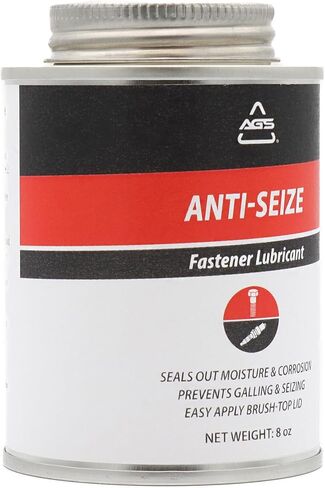 AGS Automotive Solutions Brush Top Can Thread-Magic Anti-Seize Lubricant for Bolts and Screws, 4 Ounces in Saudi Arabia