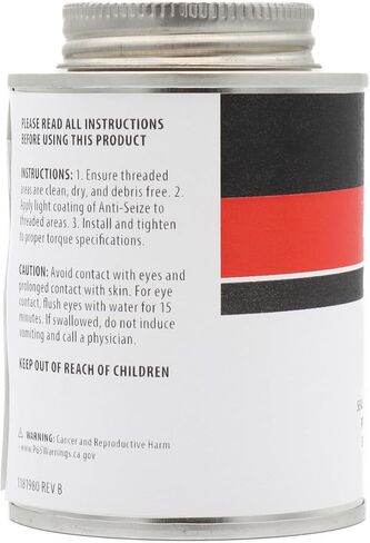 AGS Automotive Solutions Brush Top Can Thread-Magic Anti-Seize Lubricant for Bolts and Screws, 4 Ounces in Saudi Arabia