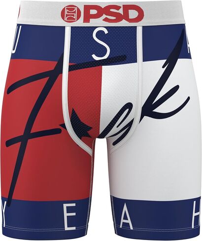 PSD Underwear Men's Boxer Briefs (Multi/Merica/M) in Saudi Arabia