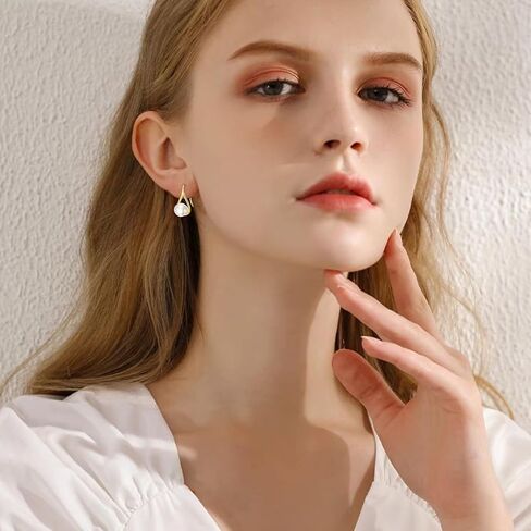 Kecho 14k الذهب Dangle Drop rapring للنساء هدايا عيد ميلاد المجوهرات ليرل لحفلات الزفاف العرائس لها in Kuwait