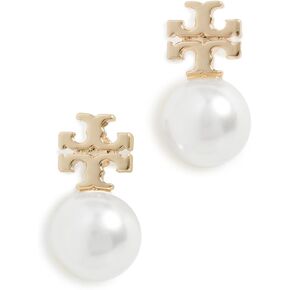 Tory Burch Women's Pearl Stud Earrings