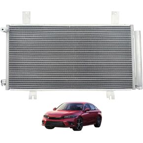 30220 Air Conditioning A/C Condenser Compatible with 2022-2023 Honda Civic, 2023 Accord，2023 Acura Integra 1.5L 2.0L Replacement 8010030AA01
