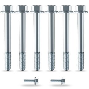 LS Water Pump Bolt Kit Compatible with All GM Chevrolet 1997-2014 LS Series Engines LSX LS1 LS2 LS3 LS6 LS7 LS9 LQ4 LQ9，5.3L 6.0L 6.2L Thermostat Shell Bolts
