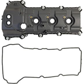 Left Side Engine Valve Cover with Gasket for Ford Explorer Flex Taurus Edge Transit-150 250 350 HD F-150 Lincoln MKX MKS MKZ MKT Continental 2011-2020 BR3Z6582R