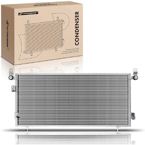 A-Premium Air Conditioning A/C Condenser Compatible with Toyota Tundra 2000-2005, 3.4L 4.0L 4.7L