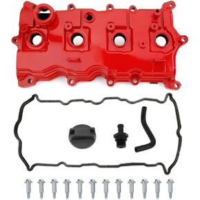 MITZONE Upgrade Aluminum Valve Cover Compatible with Altima 2007-2013 Sentra SE-R 2007-2012 2.5L Replace 13264-JA00A