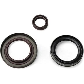 Transmission Seal Set- Compatible with 2011-2018 Ford Fiesta/Fusion/Focus/B-Max/EcoSport, DPS6 6DCT250, Drive Shaft Output Seal, Oil Pump Seal, Shaft Seal, Front Seals Kit & Input/Output Shaft Seals