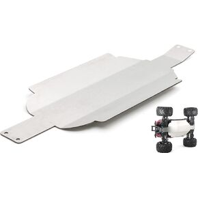 Chassis Armor for 1/16 SCY Pro 16101 16102 16103 Models – Skid Plate Heavy-Duty Stainless Steel Upgrade Chassis, Rust-Proof Frame Protector, Easy Bolt-on Install Armor 126g
