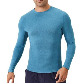 SPVISE Cool Dry Compression Shirt for Men Long Sleeve Workout Running T-Shirt Gym Tops Breathable Sports Baseball Undershirts