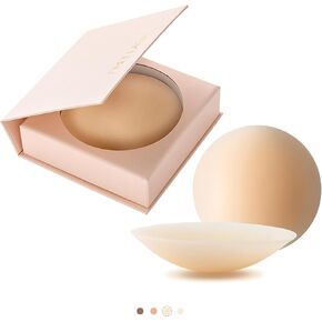 Reusable Silicone Nipple Covers for Women – Invisible Pasties for Backless and Strapless Outfits, Soft, Seamless Fit