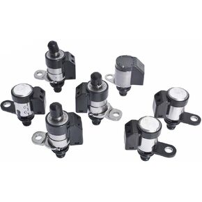 PANGOLIN 7pcs RE5R05A Transmission Solenoid Kit for 2004-2009 2010 Nissan Titan V8 5.6L Engine Aftermarket Parts, Replace OE 63431A-U 31941-1FX02