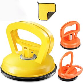 Dent Puller, 3pcs Car Dent Puller with Rag,Dent Repair Kit,Puller Dent Suction Cup,Car Dent Puller for Maintenance Workers,Dent Puller for Cars Body,Glass,Screen,Objects Moving