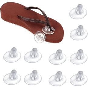 5 Pairs Silicone Thong Sandal Toe Protectors Clear Sandal Flip Flops Gel Toe Guards Cushions Thong Protectors