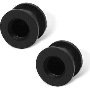 2 PCS Auto Transmission Connector Bushing Repair Kit, 0.71" x 0.43" Wear-resistant Shock-absorbing Bushing, Replaces OEM #09G321397A Parts, Compatible with Volkswagen Audi Skoda (Black)