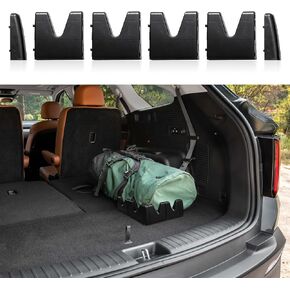 4Pcs Car Trunk Organizer Blocks for Back of SUV Multipurpose Car Storage Organizer Blocks Trunk Divider, Universal Car Accessories Grocery Trunk Divider Cargo Containment System for SUV Van