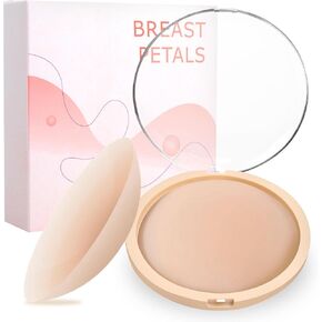 Moulyan Cakes Body Nipple Covers,Nipple Covers for Women,Silicone Cake Nipple Cover No Show Reusable Nipple Pastie Sticky Bra