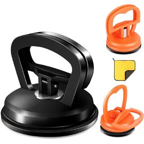 Dent Puller, Powerful Car Dent Remover Dent Popper, Dent Fixer, 4pcs Suction Cup Dent Puller and Paintless Dent Repair Kit for Car for Car Dent Repair, Glass, Screen, Tiles & Objects Moving