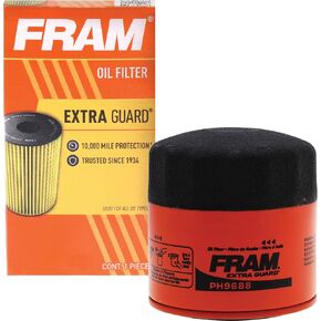 Fram Extra Guard PH9688, 10K Mile Change Interval Oil Filter, Cylindrical, 4" in Saudi Arabia