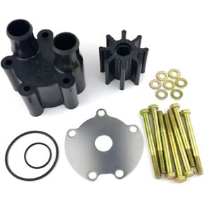 46-807151A14 Water Pump Impeller Kit with Housing for MerCruiser Inboard V8 200-575 HP Stern Drive 4.3L 5.0L 5.7L 5.8L 6.2L 6.3L 7.4L 8.2L 8.6L 8.7L & Alpha 1 Bravo 1 2 3 807151A7