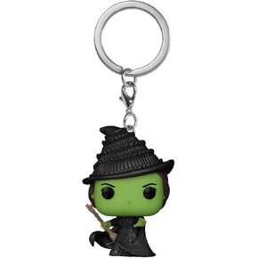 Funko POP Keychain: Elphaba - Wicked Novelty Keyring - Collectable Mini Figure - Stocking Filler - Gift Idea - Official Merchandise - Movies Fans - Backpack Decor