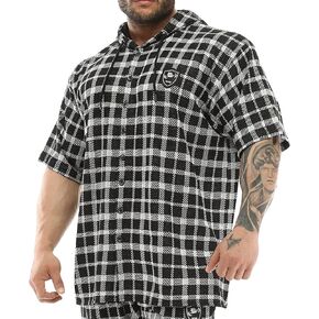 BIG SAM SPORTSWEAR COMPANY Men's Oversize Hooded Active Shirt
