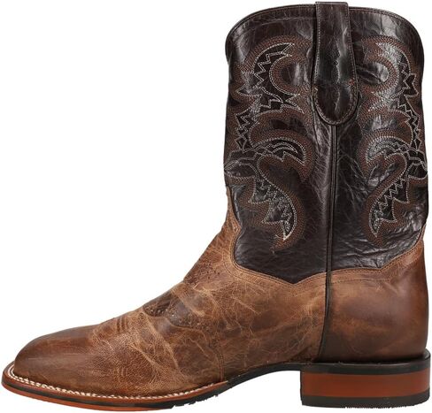 Dan Post Boots Mens Franklin Square Toe Boots Mid Calf - Brown - Size 17 EW in Saudi Arabia