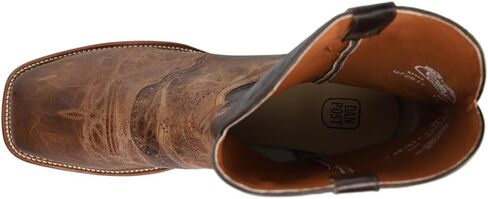 Dan Post Boots Mens Franklin Square Toe Boots Mid Calf - Brown - Size 17 EW in Saudi Arabia