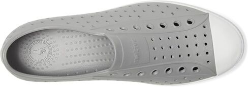 أحذية Native Shoes Jefferson الرياضية للرجال والنساء - جزء علوي من مادة EVA خفيف الوزن، مسامي، ومريح Jiffy Black/Samba Pink للرجال 10، للنساء 12 متوسط in Saudi Arabia