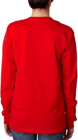 Gildan Ultra Cotton 6 oz. Long-Sleeve Pocket T-Shirt (G241) WHITE in Kuwait