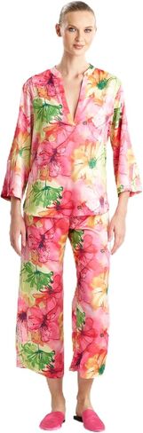 N Natori Women's Radiance-Satin Long Sleeve Pj Length 25" Inseam 26" in Saudi Arabia