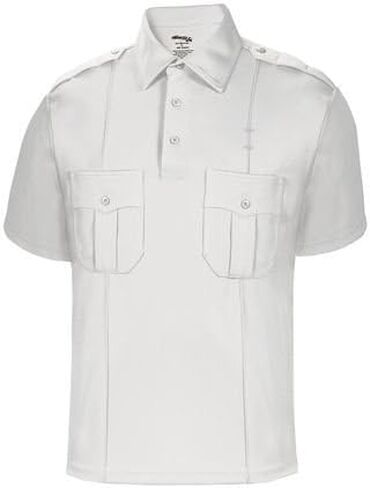 Elbeco Men's Short Sleeve Ufx Uniform Polo Shirt, Midnight Navy in Saudi Arabia