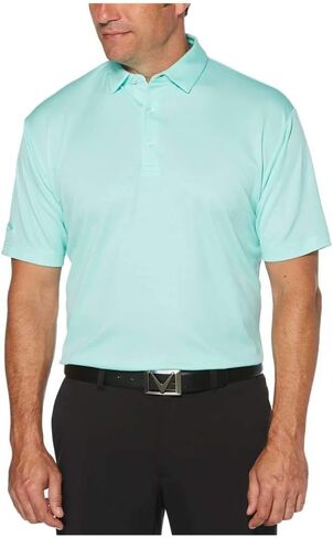 Callaway Men's Diamond Jacquard Short Sleeve Golf Polo Shirt in Saudi Arabia