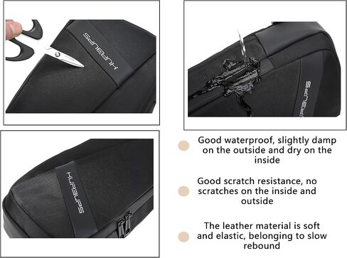 FSD.WG Crossbody Bag Men Chest Bag Sling Backpack Travel Bag Waterproof Durable Purse Large Capacity Wallet in Saudi Arabia