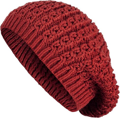 BYOS Women’s Winter Fall Mid-Weight Chic Cable Knit French Beret Hat in Saudi Arabia
