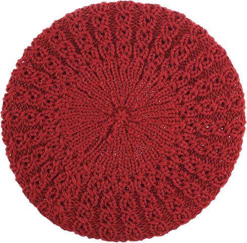 BYOS Women’s Winter Fall Mid-Weight Chic Cable Knit French Beret Hat in Saudi Arabia
