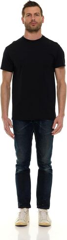 BILLIONHATS 6 Pack Men's Solid Colors Cotton T-Shirts Short Sleeve Lightweight Tees, Bulk in Saudi Arabia