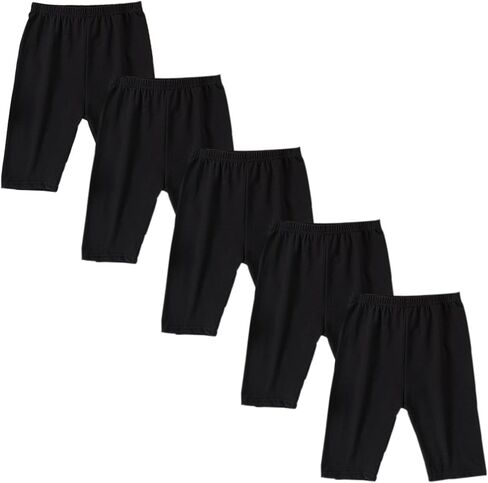 شورتات دراجة صغيرة في ففيووو فتيات صغيرات دراجة 5 حزمة شورت فتيات القطن in Kuwait