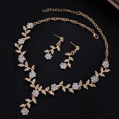 Kamirola Tiaras و Crowns for Women ، قلادة Tiaras ذات 3 عبوات ، مجموعة مجوهرات الزفاف الكريستالية ، حزب الأزياء Halloween Prom Jewelry for Women (TR46) in Kuwait