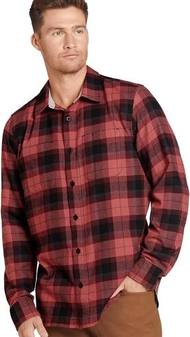 Jockey Men's Lifestyle Outdoors Long Sleeve Flannel Shirt in Saudi Arabia