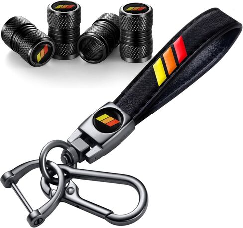 5pcs Car Wheel Valve Caps STEM COPS CORPAN CORPAN COPTINGE COVERSENCE TAYOTA TRD CAMRY RAV4 COROLLA TACOMA in Kuwait