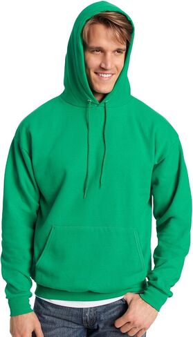 Hanes Ecosmart® Hooded Sweatshirt 4XL Heather Blue in Saudi Arabia