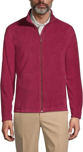 Lands' End Men's Full-Zip Mid-Weight Fleece Jacket in Saudi Arabia