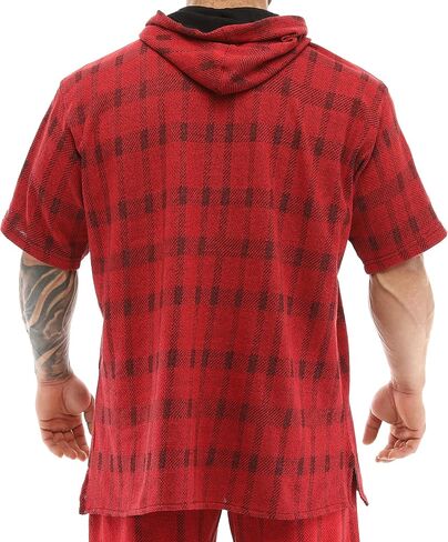 BIG SAM SPORTSWEAR COMPANY Men's Oversize Hooded Active Shirt in Saudi Arabia