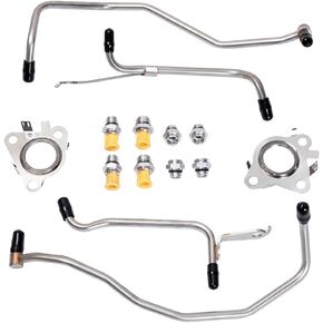 926-186 926-187 Turbo Toolant Line Kit متوافق مع 2011-2016 F150 ، 2015-2021 Transit 150 250 350 350 HD ، 2015-2017 Expedition ، 2015-2017 Navigator المزيد في الوصف