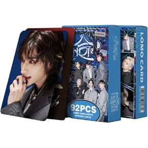 Stray Kids 合 (Hop) Photocards Album 92 PCS Stray Kids Album 合 (Hop) Photo Cards Stray Kids Album 合 (Hop) Lomo Card Gift Lomo Merch for Stray Kids Boys and Girls