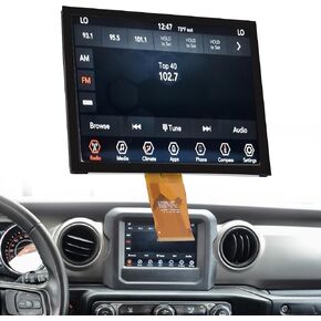 Replace 8.4" Uconnect 4C UAQ LCD Monitor Touch Screen Display Radio Navigation Fit for 2017-2021 Jeep Chrysler Dodge Gladiator Wrangler Replace LA084X01(SL)(01) LA084X01-SL01 LA084X01 (SL) (02)